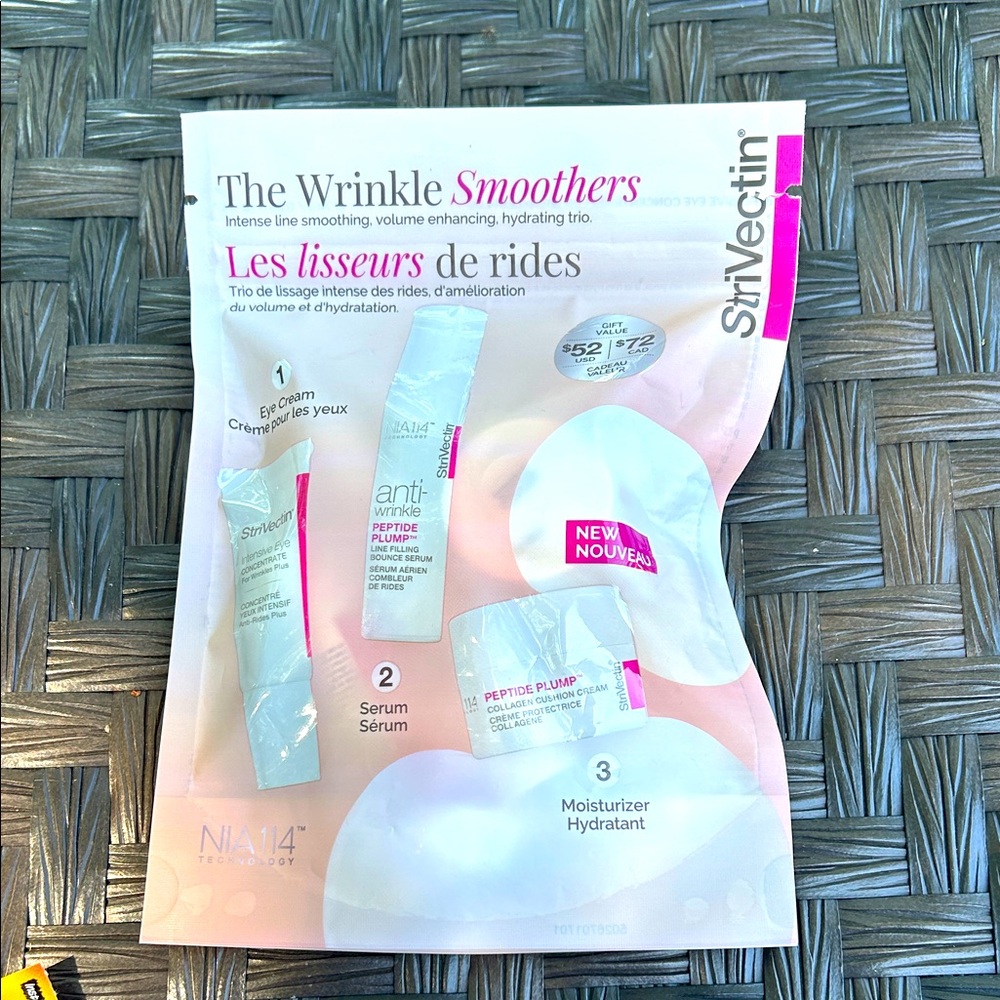 Strivectin The Wrinkle Smoothers Trio - Brand New and Sealed